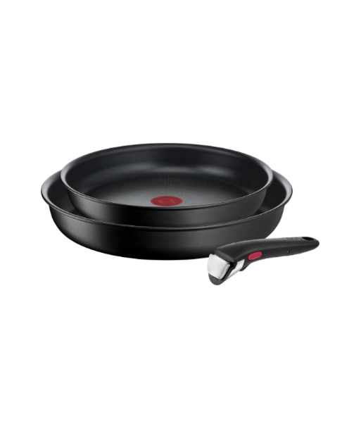 TEFAL, Pan set, Ingenio Eco Resist L3979102, Frying, Diameter 24/28 cm, Halogen, induction, ceramic glass, gas, electric