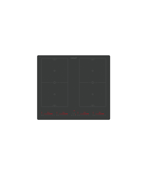 Варочная панель CATA IFSB 6460 MB, Induction, Number of burners/cooking zones 4, Touch control, Matte Black, Timer
