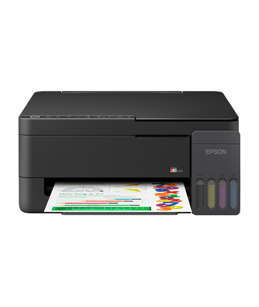 Epson EcoTank, L3350, Inkjet, Colour, Multifuction Printer, A4, Wi-Fi, Black