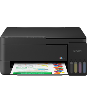 Epson EcoTank, L3351, Inkjet, Colour, Multifuction Printer, A4, Wi-Fi, Black