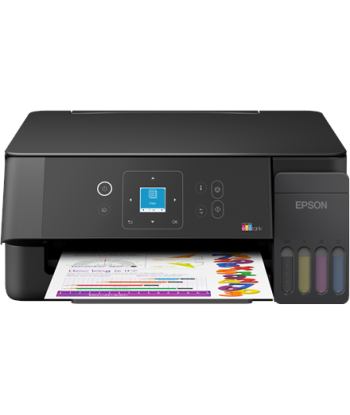 Epson EcoTank, L3360, Inkjet, Colour, Multifuction Printer, A4, Wi-Fi, Black