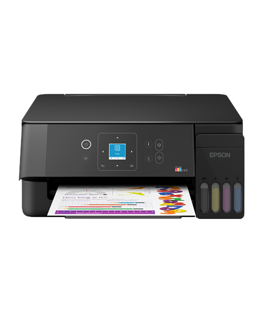 Epson EcoTank, L3362, Inkjet, Colour, Multifuction Printer, A4, Wi-Fi, Black