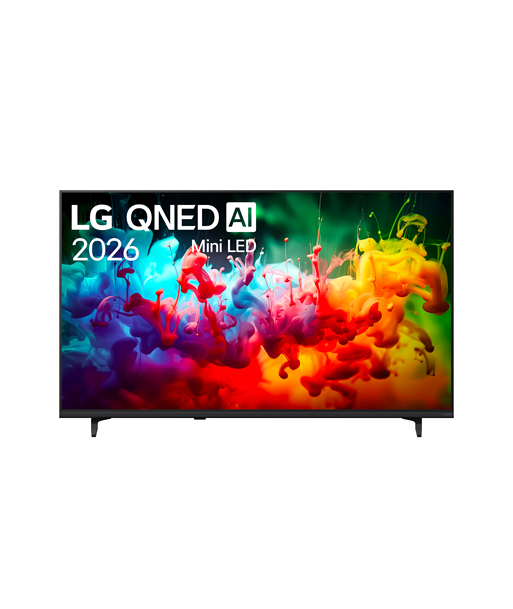 LG QNED 4K AI Mini LED TV, 55QNED70B3C, 55, Smart TV, webOS, UHD, Black