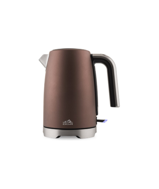 ETA Kettle, Erika ETA259090010, 2200 W, Electric, 1.7 L, Stainless steel, 360° rotational base, Brown
