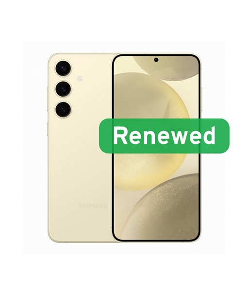 Samsung Renewed Grade B, Galaxy S24, Amber Yellow, 6.2", 128 GB, 5G