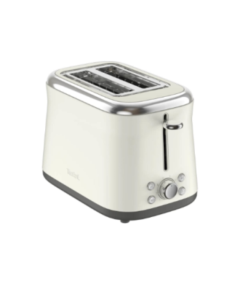 TEFAL Toaster, TT720AE0 Collection Retro, Power 850 W, Number of slots 2, Housing material Stainless steel, Beige