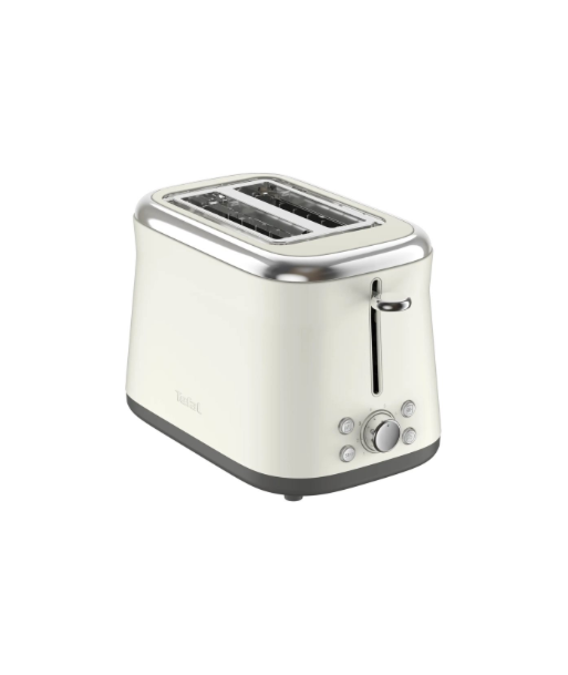 TEFAL Toaster, TT720AE0 Collection Retro, Power 850 W, Number of slots 2, Housing material Stainless steel, Beige