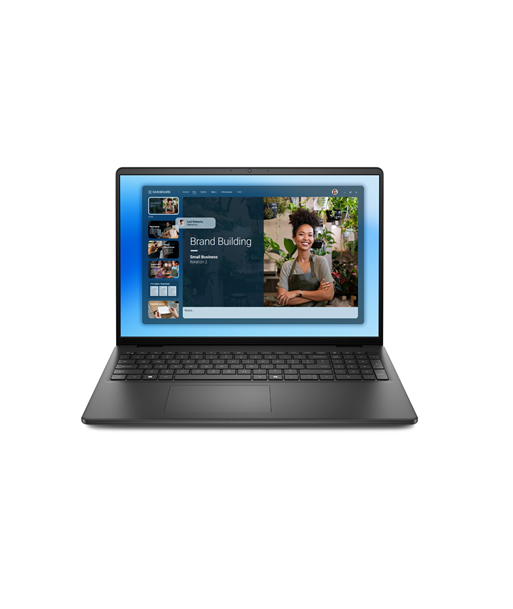 Dell 16 DC16250, Carbon Black, 16", 2K, 1920 x 1200 pixels, Anti-Glare, Intel Core 5, 120U, 8 GB, DDR5, Solid-state drive