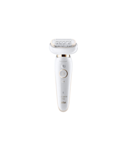 Braun Epilator, Silk-épil 9 Flex SES9-030 3D, Operating time (max) 50 min, Number of power levels 2, Wet & Dry, White