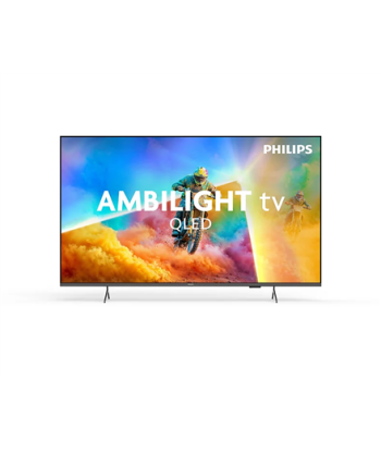 Philips 55PQS8501/12, 4K QLED Ambilight TV, 55, Smart TV, Titan OS, UHD, Black