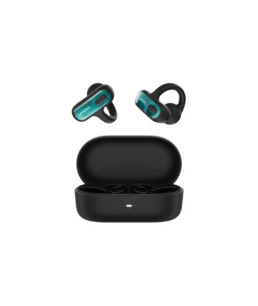Lenovo X500, Open-Ear Clip-on Earbuds, Built-in microphone, Bluetooth, Black