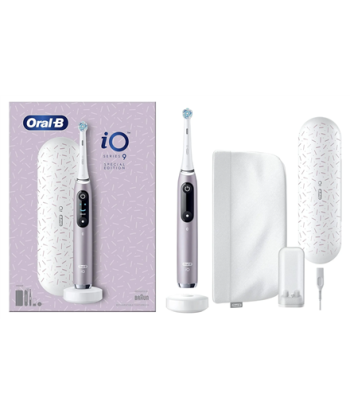 Oral-B Electric Toothbrush, iO9 Series, Rechargeable, For adults, Number of brush heads included 1, Number of teeth brushing