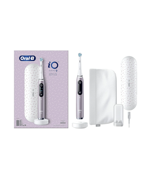 Oral-B Electric Toothbrush, iO9 Series, Rechargeable, For adults, Number of brush heads included 1, Number of teeth brushing