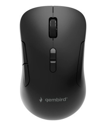 Gembird Dual-mode mouse, MUSW2-7B-01, Wireless, 2.4G, Bluetooth, Black