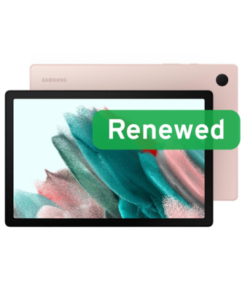 Samsung Renewed Grade Factory-sealed, Galaxy Tab A8 10.5, Pink Gold, 64 GB, Android