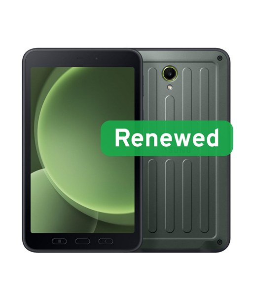 Samsung Renewed Grade Factory-sealed, Galaxy Tab Active 5 EE 8, Green, 128 GB, Android