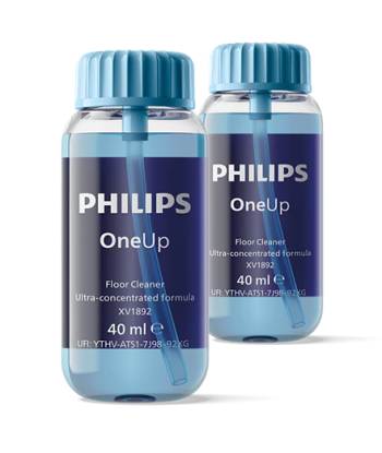 Philips Floor cleaner detergent | XV1892/02 OneUp | 2x40 ml