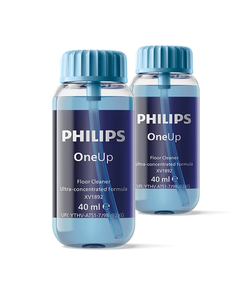 Philips Floor cleaner detergent | XV1892/02 OneUp | 2x40 ml