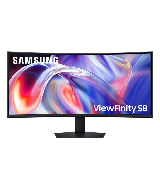 Samsung LS40H850TAUXEN, 40", VA, WUHD, 21:9, 144 Hz, 4 ms, 5120 x 2160 pixels, 350 cd/m², HDMI ports quantity 1, Black
