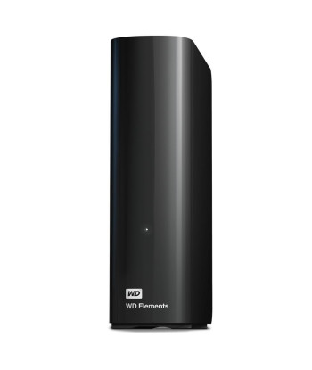 External HDD WESTERN DIGITAL Elements Desktop 6TB USB 3.0 Drives 1 Black WDBWLG0060HBK-EESN