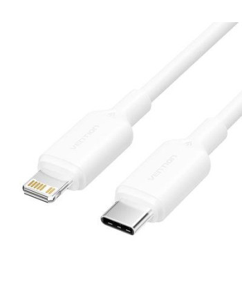 CABLE USB-C TO LIGHTNING/2M WHITE LAKWH VENTION