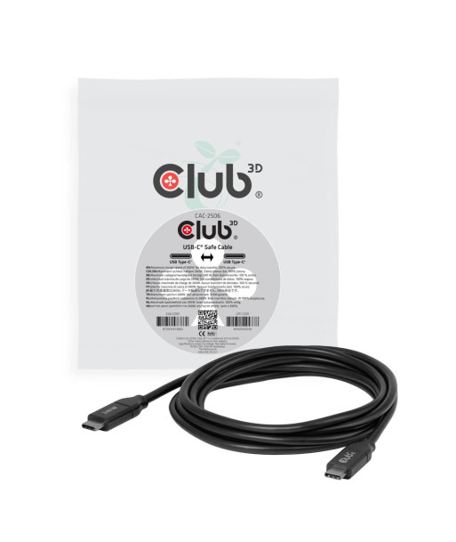 CABLE USB-C 2M/CAC-2506 CLUB3D