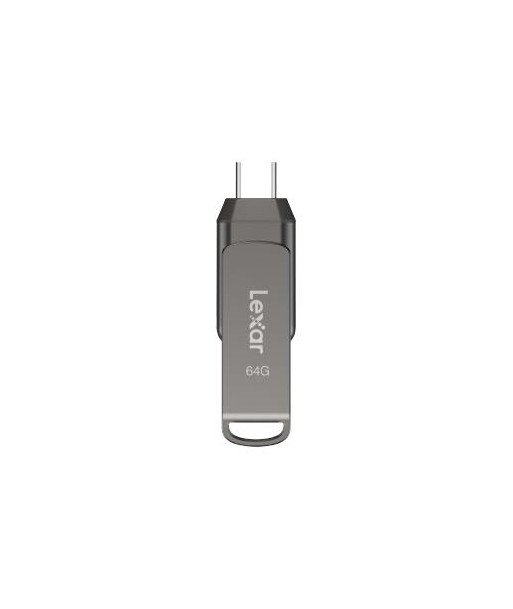 MEMORY DRIVE FLASH USB3.1 64GB/D400 LJDD400064G-BNQNG LEXAR