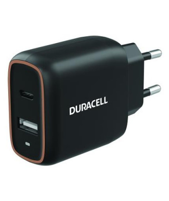 MOBILE CHARGER WALL 20W/BLACK DRACUSB19-EU DURACELL