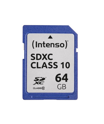MEMORY SDXC 64GB C10/3411490 INTENSO