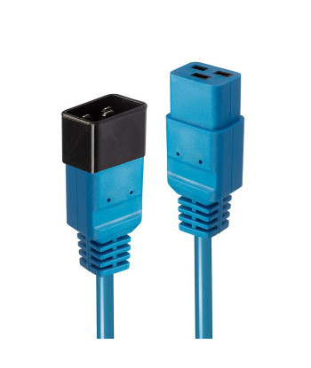 CABLE POWER IEC EXTENSION 3M/BLUE 30122 LINDY