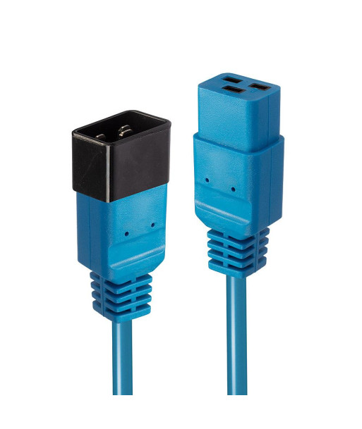CABLE POWER IEC EXTENSION 3M/BLUE 30122 LINDY