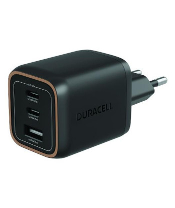 MOBILE CHARGER WALL 65W/BLACK DRACUSB25-EU DURACELL
