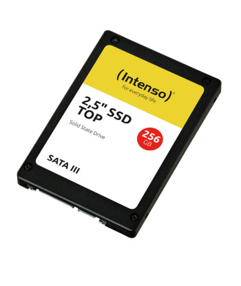 SSD INTENSO 256 GB Serial ATA III Write speed 500 MB/s Read speed 550 MB/s 2.5" MTBF 2000000 h 3812440