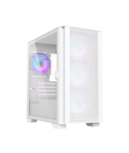 Case MONTECH AIR 100 ARGB MidiTower Not included MicroATX MiniITX Colour White AIR100ARGB(W)