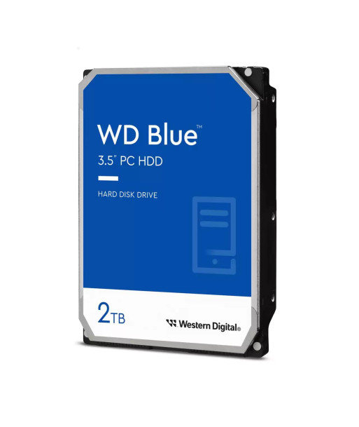 HDD WESTERN DIGITAL Blue 2TB SATA 3.0 64 MB 5400 rpm 3,5" WD20EARZ