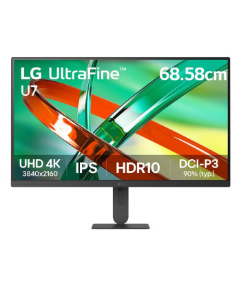 LCD Monitor LG 27" 3840 x 2160 pixels 4K Ultra HD Native aspect ratio 16:9 LCD Flat 27U710B-B
