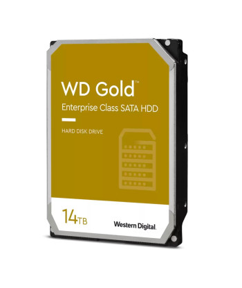 HDD WESTERN DIGITAL Gold 14TB SATA 3.0 512 MB 7200 rpm 3,5" WD142KRYZ