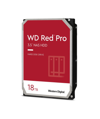 HDD WESTERN DIGITAL Red Pro 18TB SATA 3.0 512 MB 7200 rpm 3,5" WD181KFGX