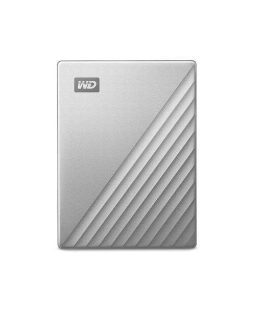 External HDD WESTERN DIGITAL My Passport Ultra 4TB USB 3.0 Colour Silver WDBFTM0040BSL-WESN