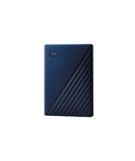 External HDD WESTERN DIGITAL My Passport for Mac WDBA2F0050BBL-WESN 5TB USB-C USB 3.2 Colour Midnight Blue WDBA2F0050BBL-WESN