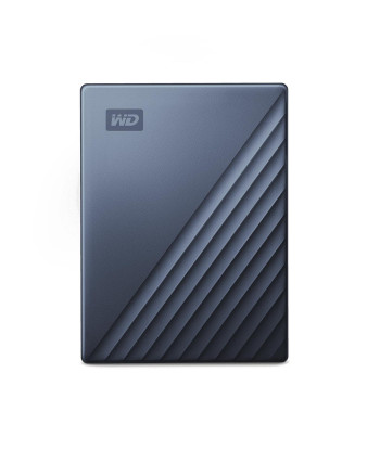 External HDD WESTERN DIGITAL My Passport Ultra 5TB USB 3.0 Colour Blue WDBFTM0050BBL-WESN