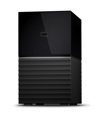 External HDD WESTERN DIGITAL My Book Duo 16TB USB-C USB 3.0 Drives 2 Black WDBFBE0160JBK-EESN