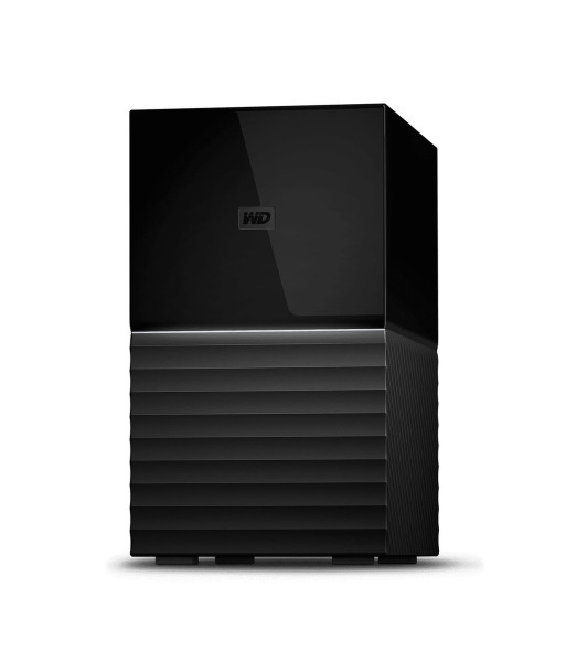 External HDD WESTERN DIGITAL My Book Duo 24TB USB 3.0 USB 3.1 Drives 2 Black WDBFBE0240JBK-EESN