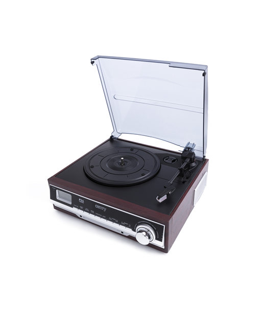 Виниловый проигрыватель Camry, with radio, CR 1113, AUX in, Brown