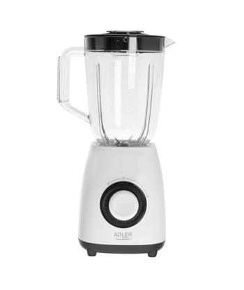 Adler, Blender with jar, AD 4085, Tabletop, 1000 W, Jar material Plastic, Jar capacity 1.5 L, White