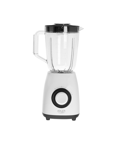 Adler, Blender with jar, AD 4085, Tabletop, 1000 W, Jar material Plastic, Jar capacity 1.5 L, White