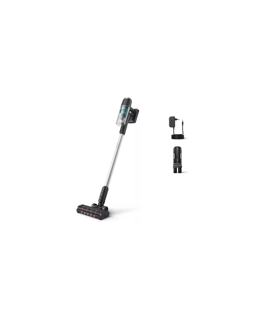 Tolmuimeja Philips, XC3031/01, Cordless operating, N/A W, 25.2 V, Operating time (max) 60 min, Blue