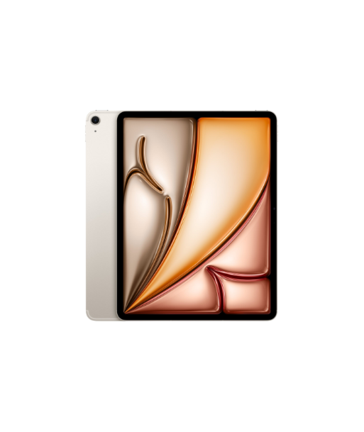 Apple, iPad Air Wi-Fi + Cellular, 13", Starlight, IPS, 2732 x 2048 pixels, Apple M3, 8 GB, 256 GB, 3G, 4G, 5G, Wi-Fi, Front