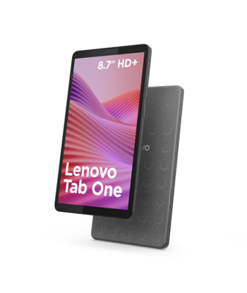 Lenovo Tab One Wi-Fi (w/o power adapter), ZAF00255SE, 8.7", Luna Grey, IPS, 1340 x 800 pixels, MediaTek, Helio G85, 4 GB