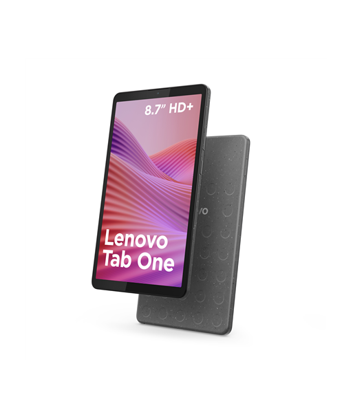 Lenovo Tab One Wi-Fi (w/o power adapter), ZAF00255SE, 8.7", Luna Grey, IPS, 1340 x 800 pixels, MediaTek, Helio G85, 4 GB